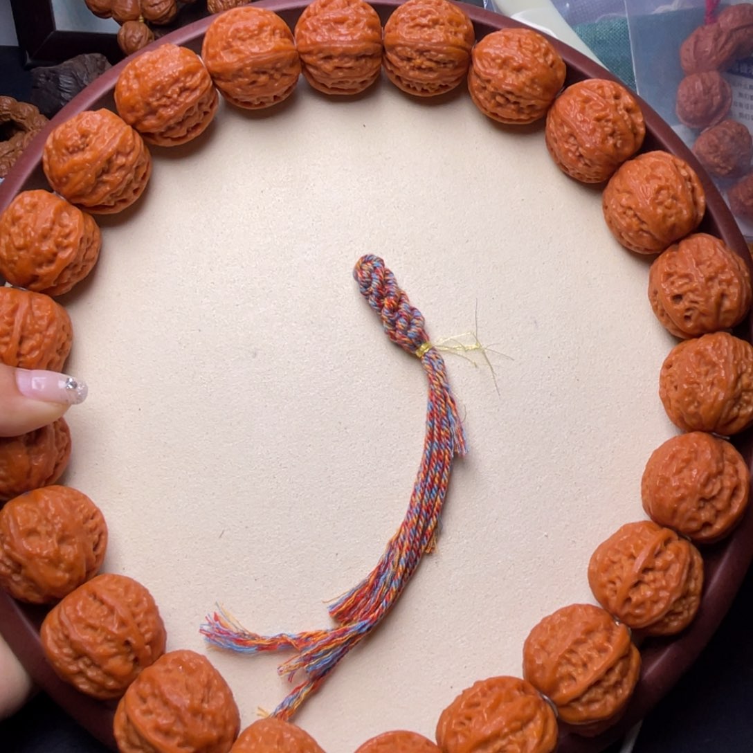 文玩核桃吊坠谷*粗筋京八棱