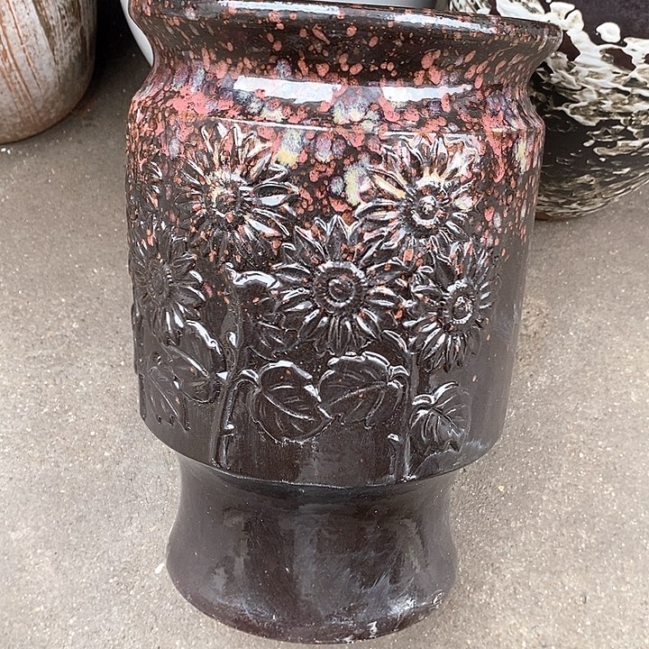 紫砂花盆正品口20高31