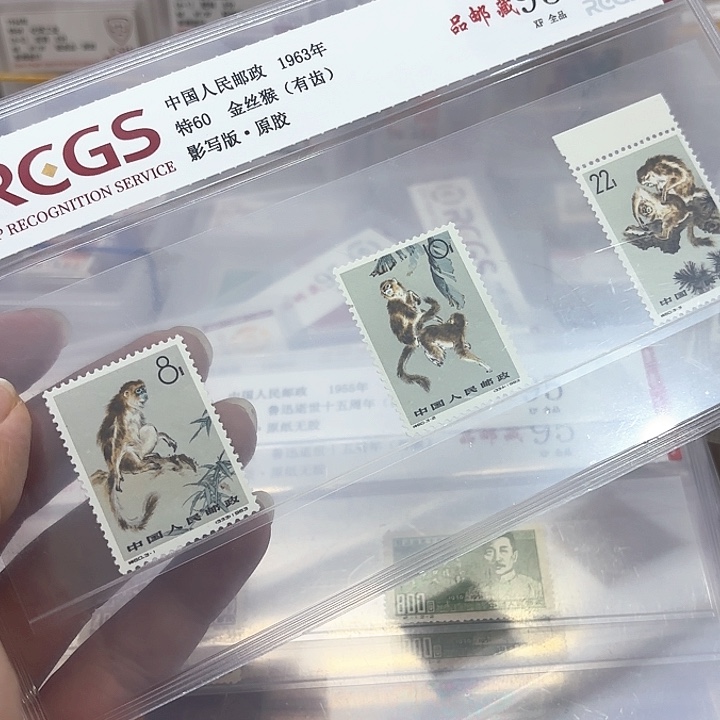 特60邮票新票中钱国信95片一套