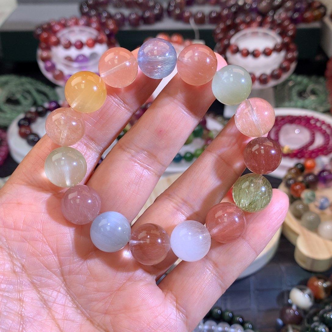 水晶手链未镶嵌手链