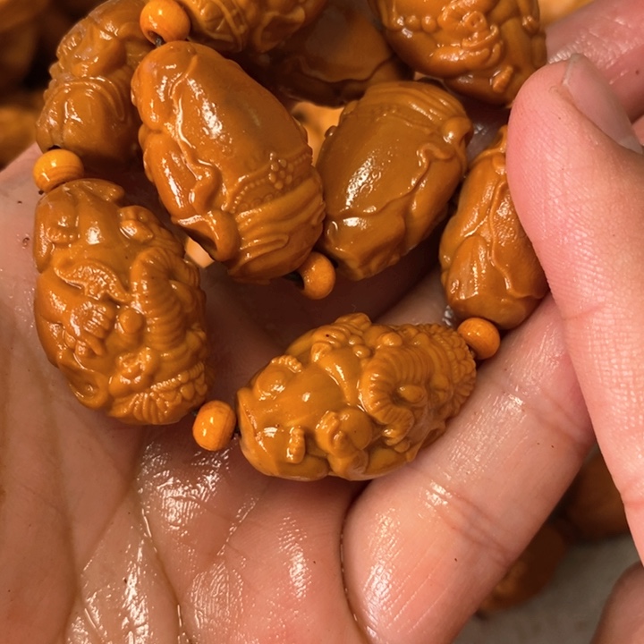 橄榄核手串/手链初****4橄榄微瑕3号