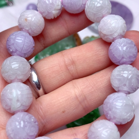 翡翠手链未镶嵌手链