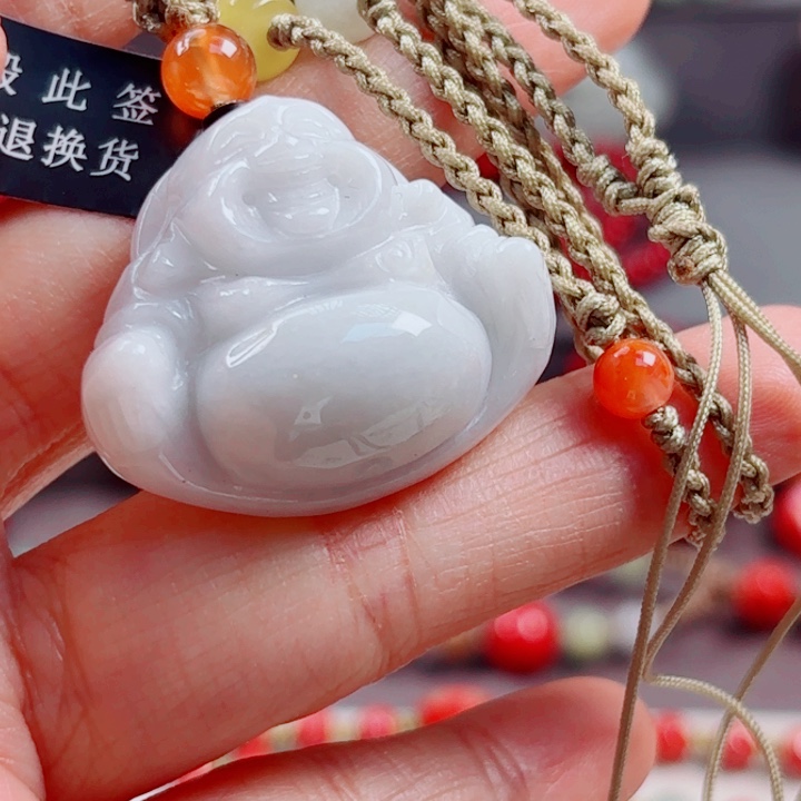 翡翠颈饰未镶嵌多样性发货一件