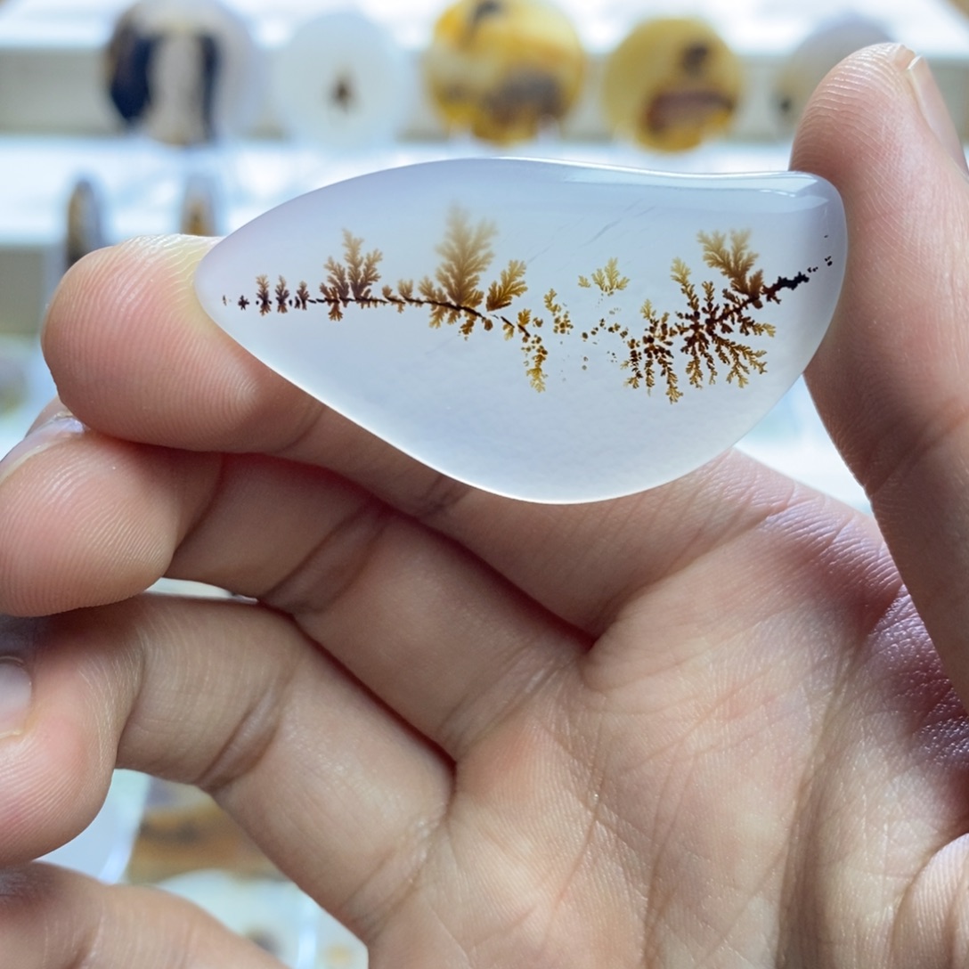 玛瑙/玉髓未镶嵌吊坠(不含链)