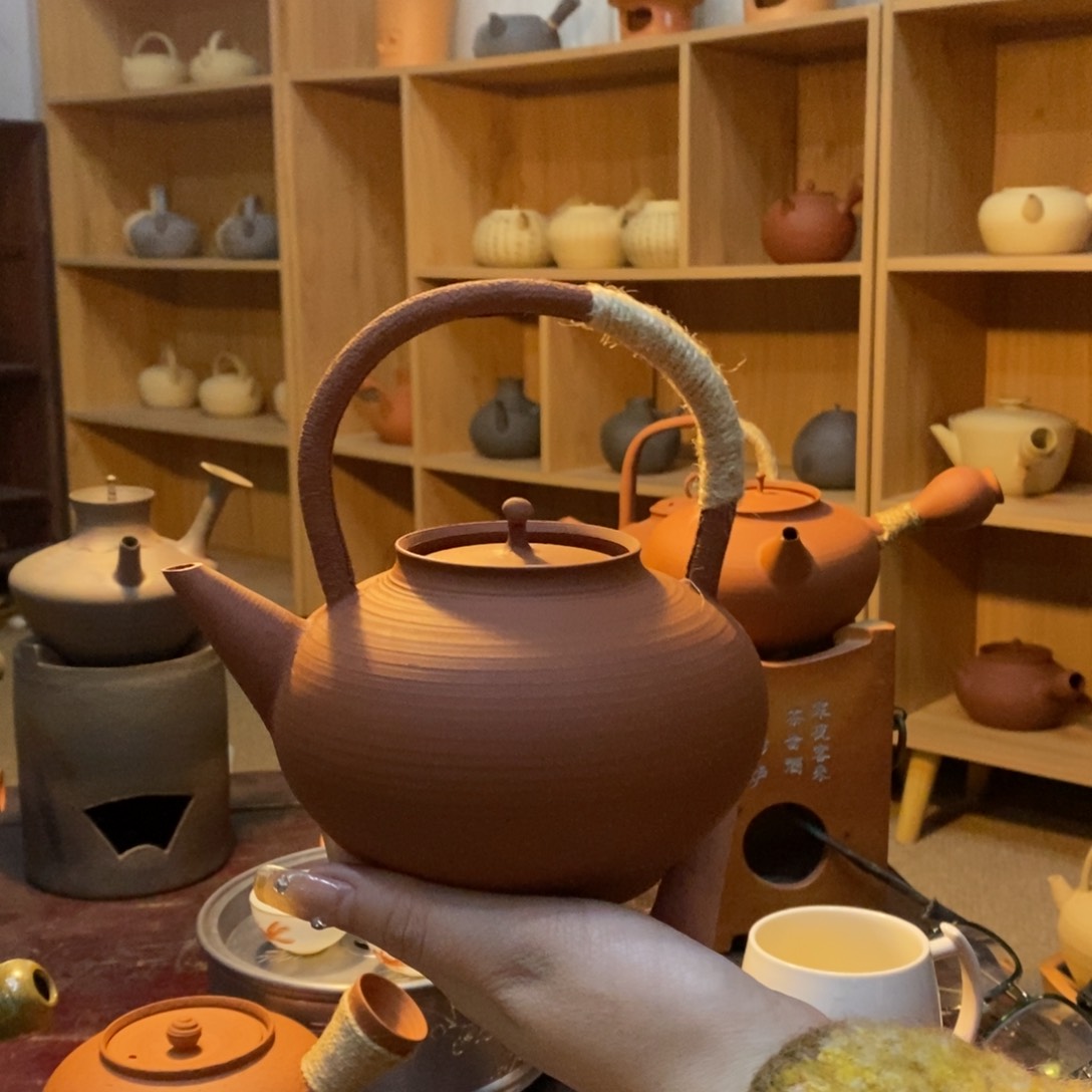 陶赵*童乐提梁壶550c