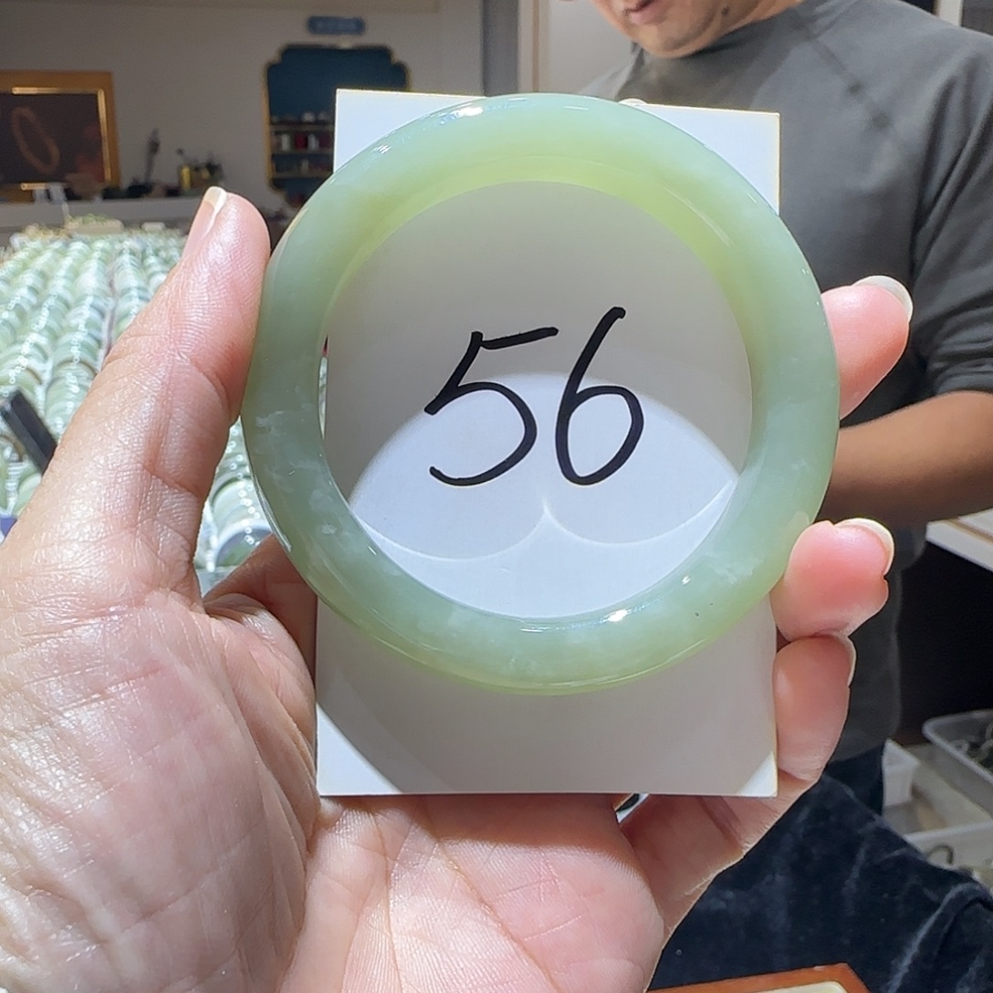 和田玉未镶嵌手镯383