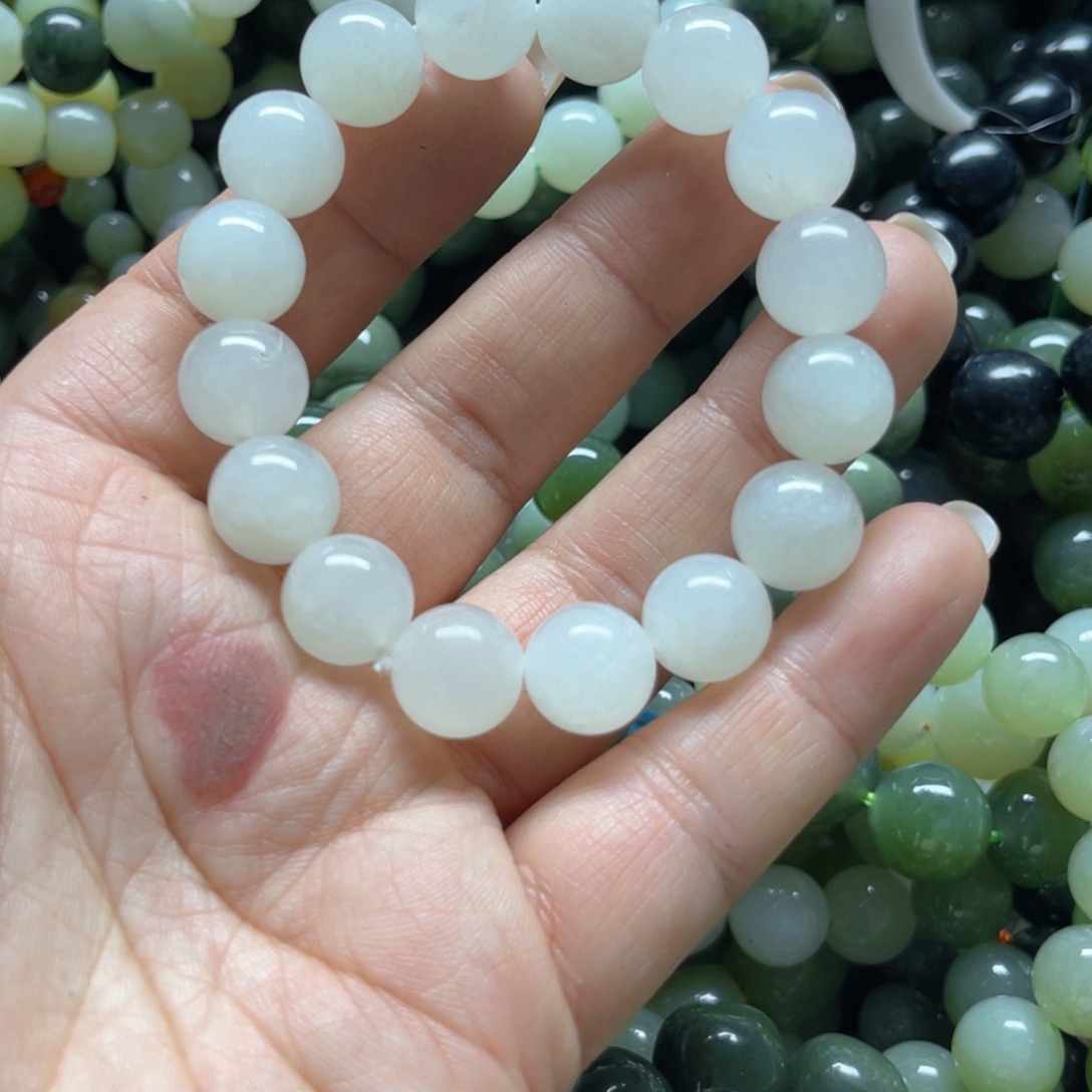 和田玉手链未镶嵌