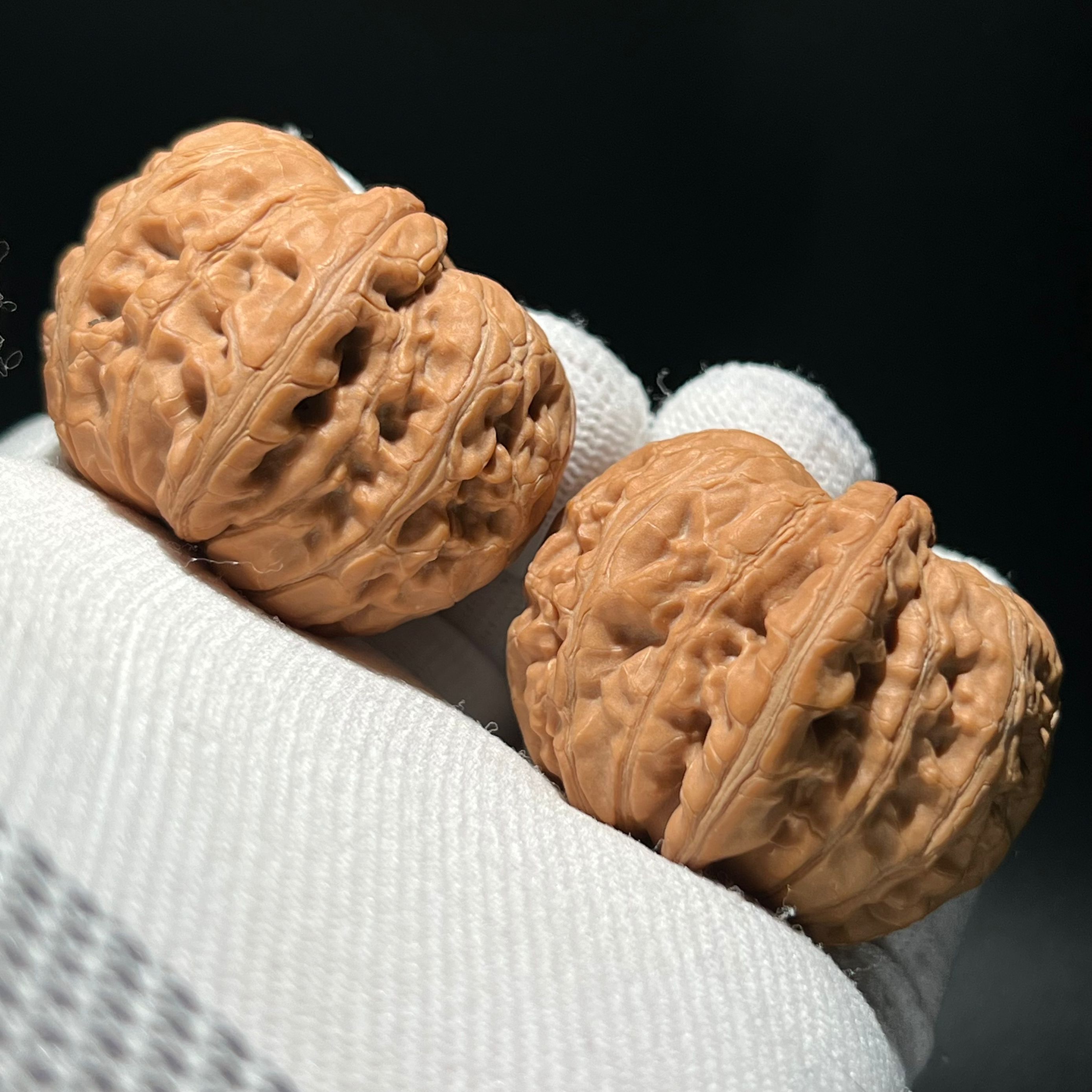 文玩核桃元宝边39肚43高32精品【86】