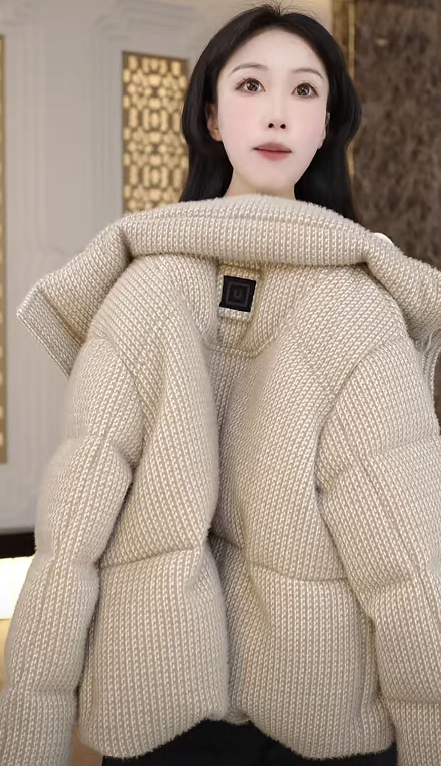 宽松休闲舒适百搭羽绒服2025冬季新款洋气减龄时尚保暖外套