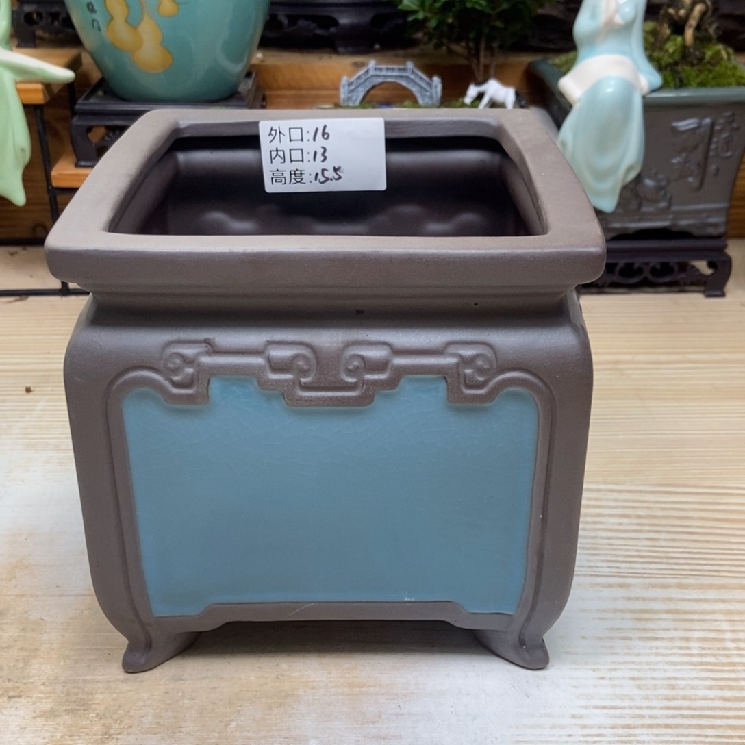 紫砂花盆陶瓷花盆陶瓷艺术