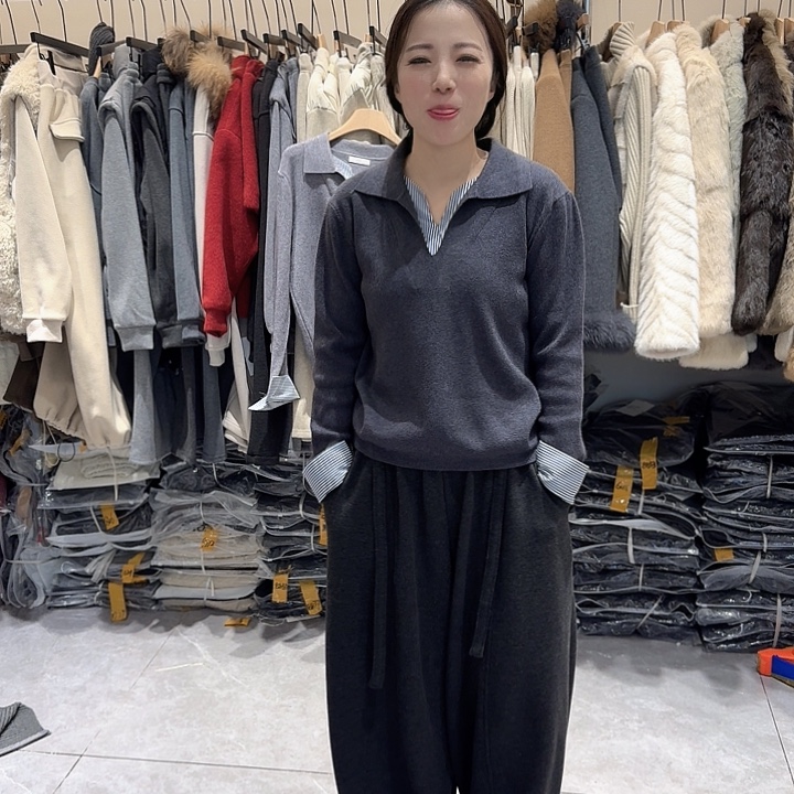 韩系爆单款上衣女