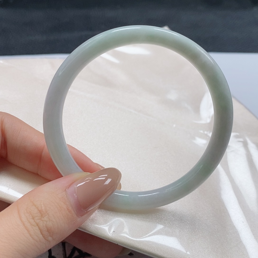 【闪购商品】翡翠手镯（圆镯）未镶嵌454号