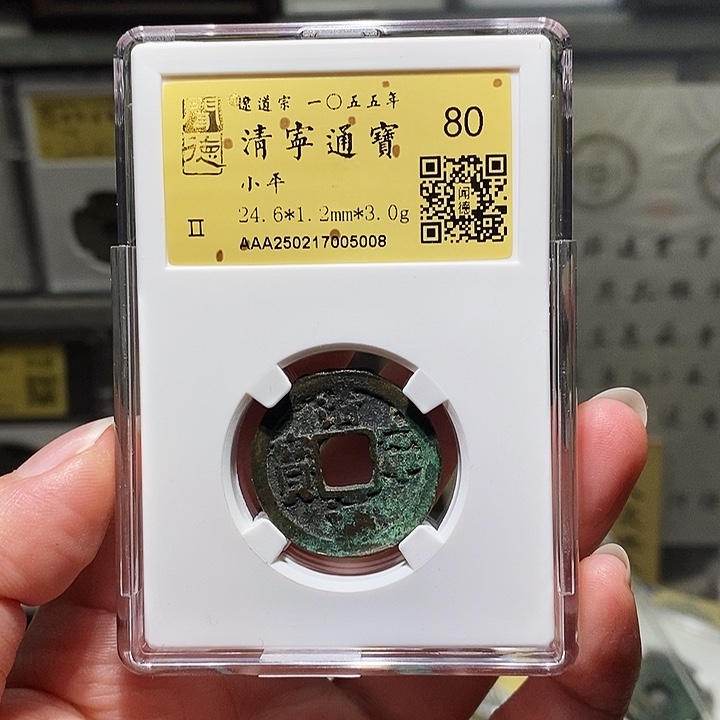 铜瀚海文物A清宁通宝5008