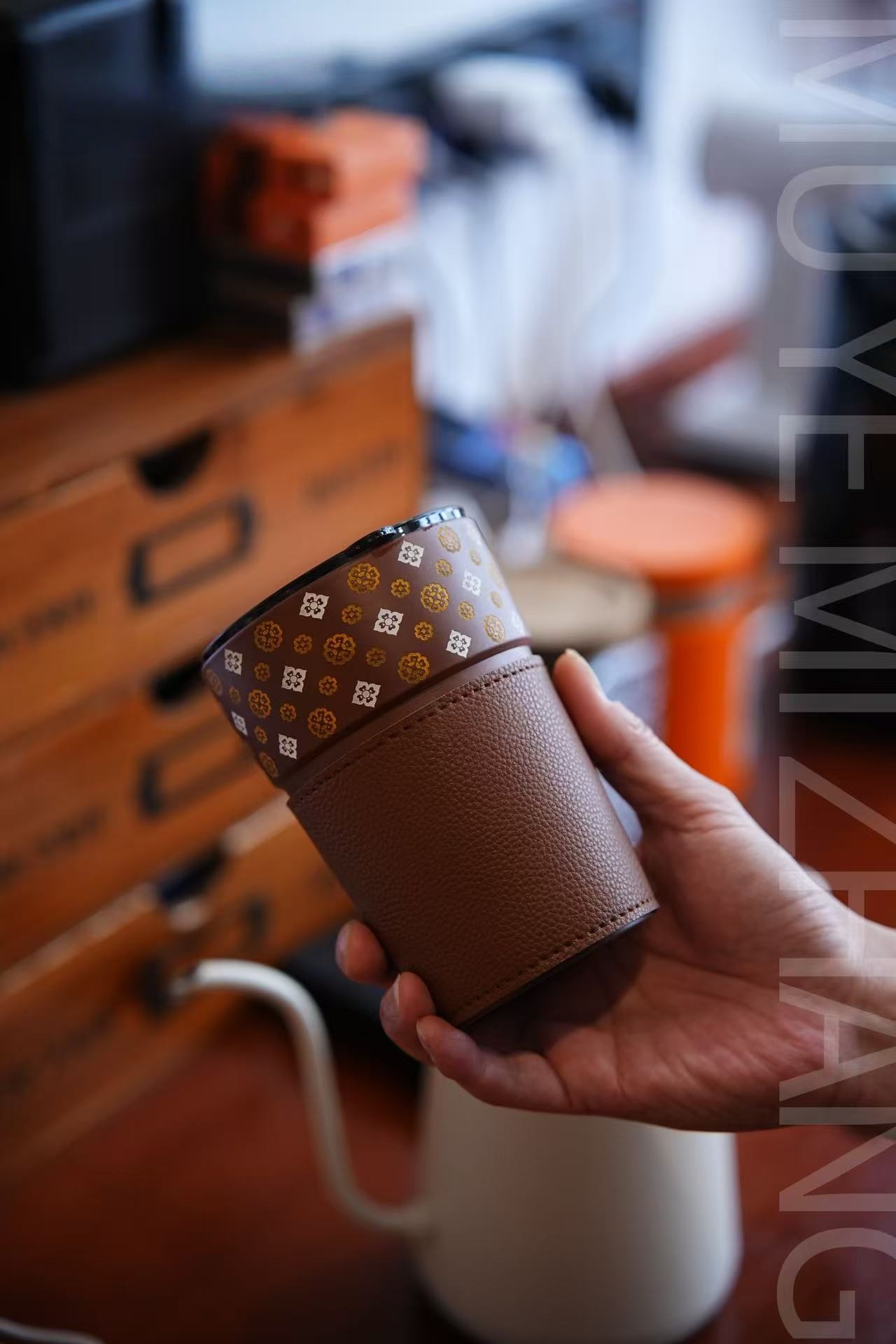 广西非遗壮锦手工坭兴陶咖啡杯水杯送礼广西礼物
