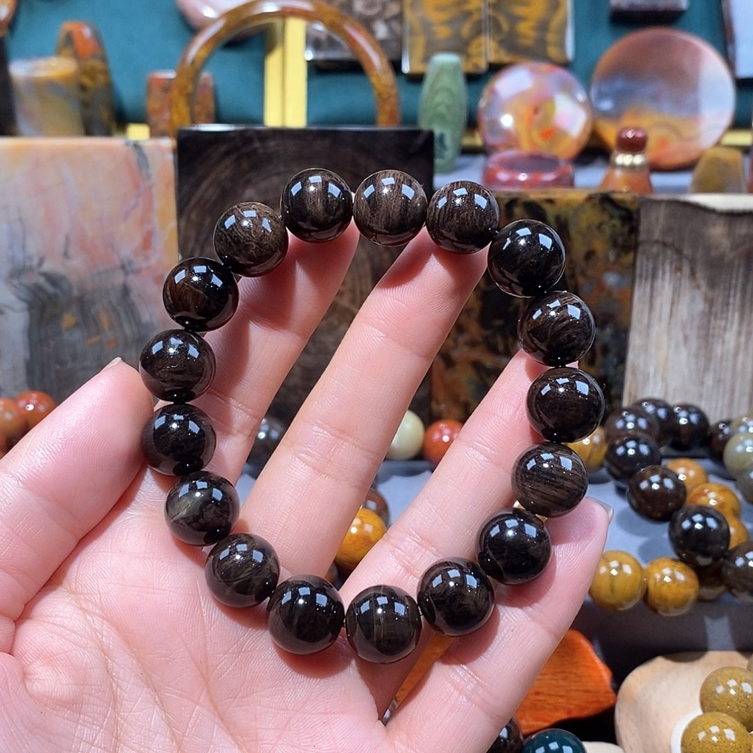 硅化玉天然北票硅化玉手串未镶嵌…****?天然北票硅化玉手串