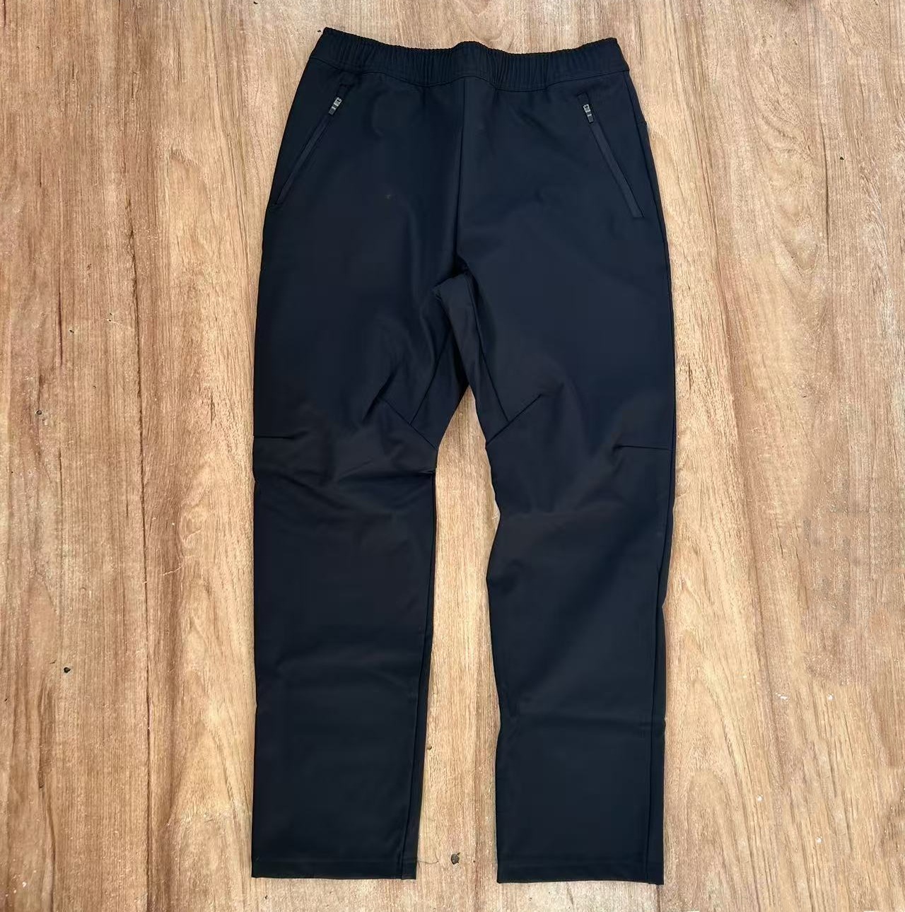 170-25新款冬季加绒防风软壳裤，男女同款，松紧腰系带