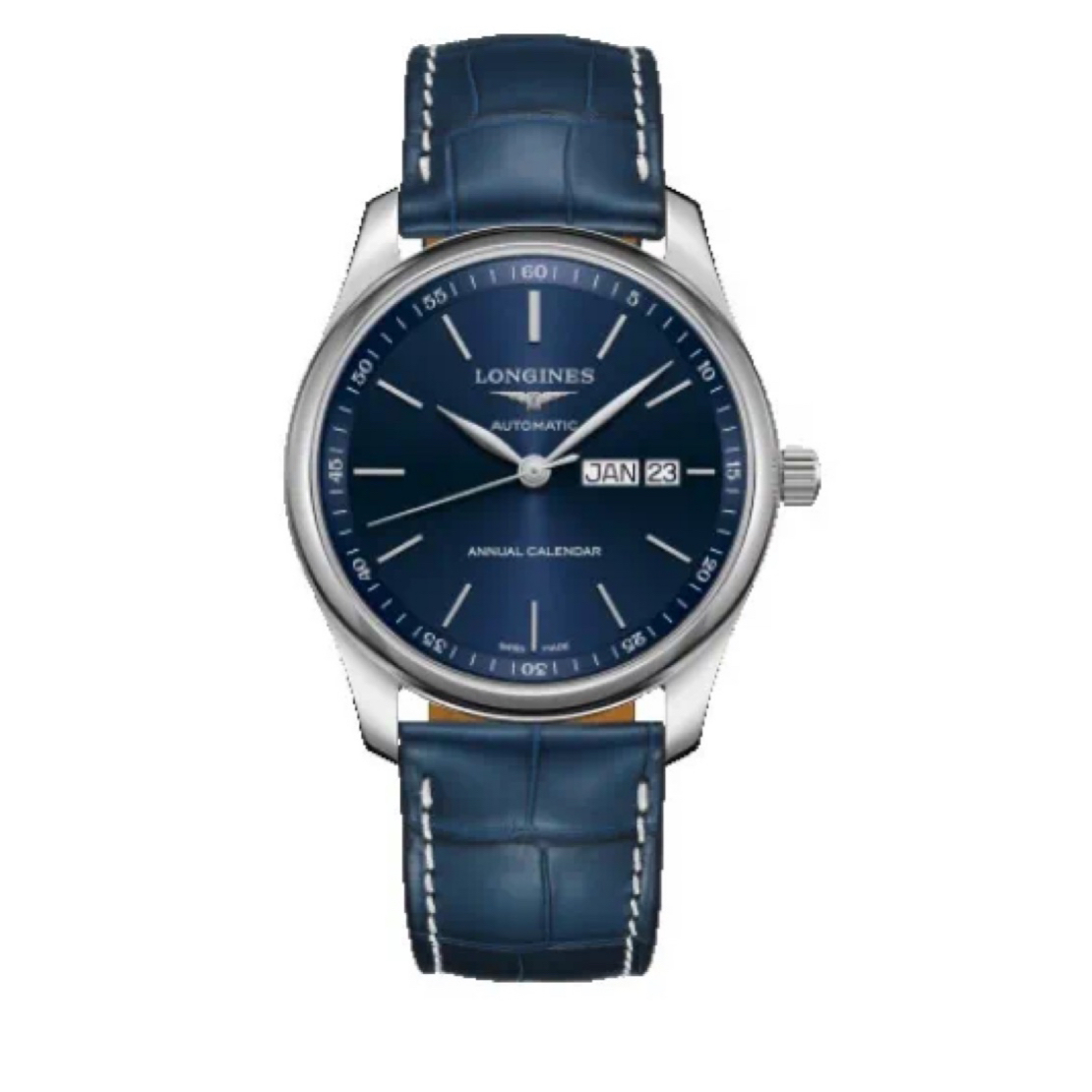 95新 Longines/浪琴 /亚虎/浪琴/名匠910机械男表