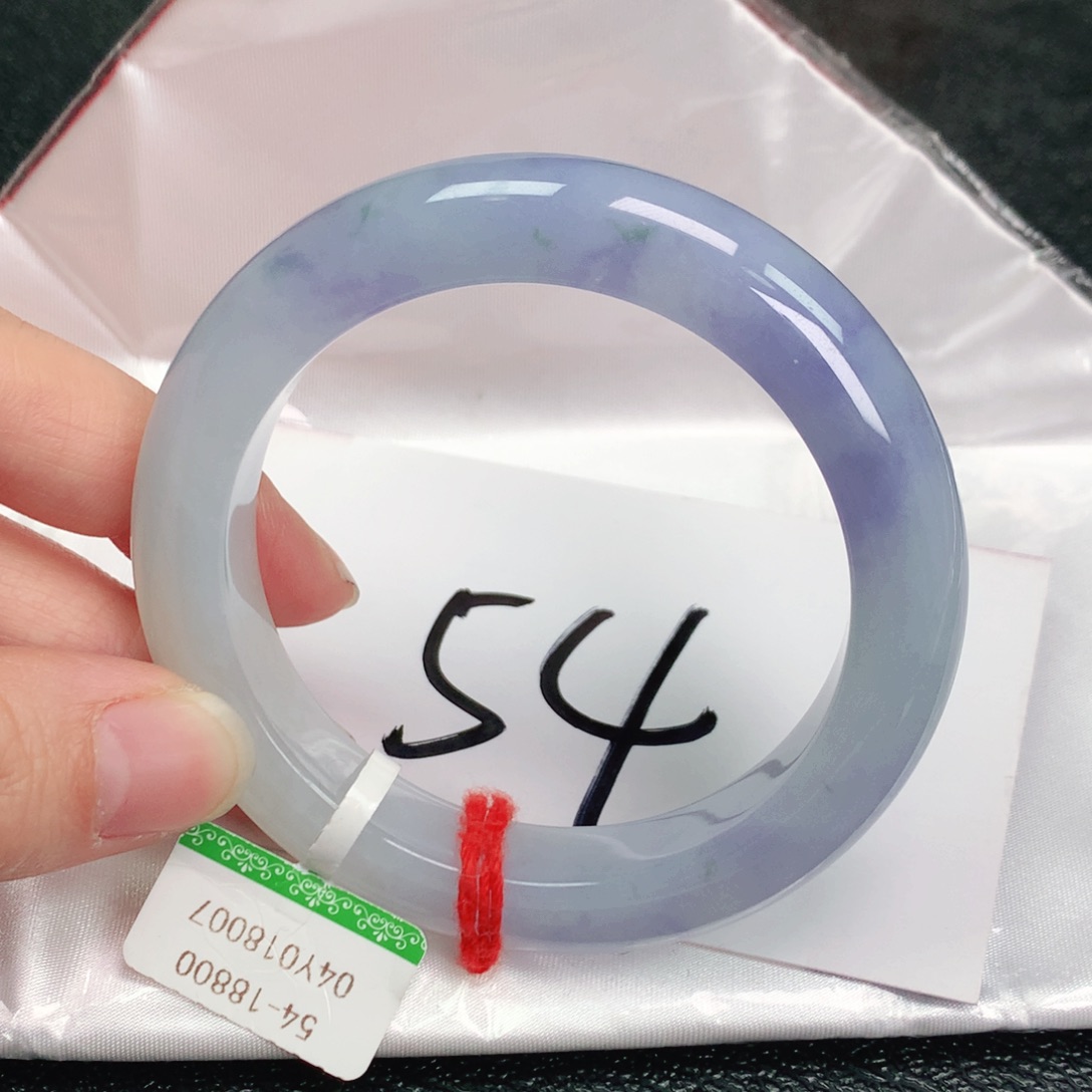 翡翠手镯未镶嵌54加