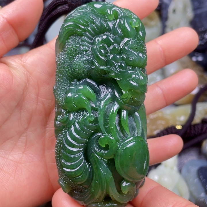 和田玉挂件未镶嵌