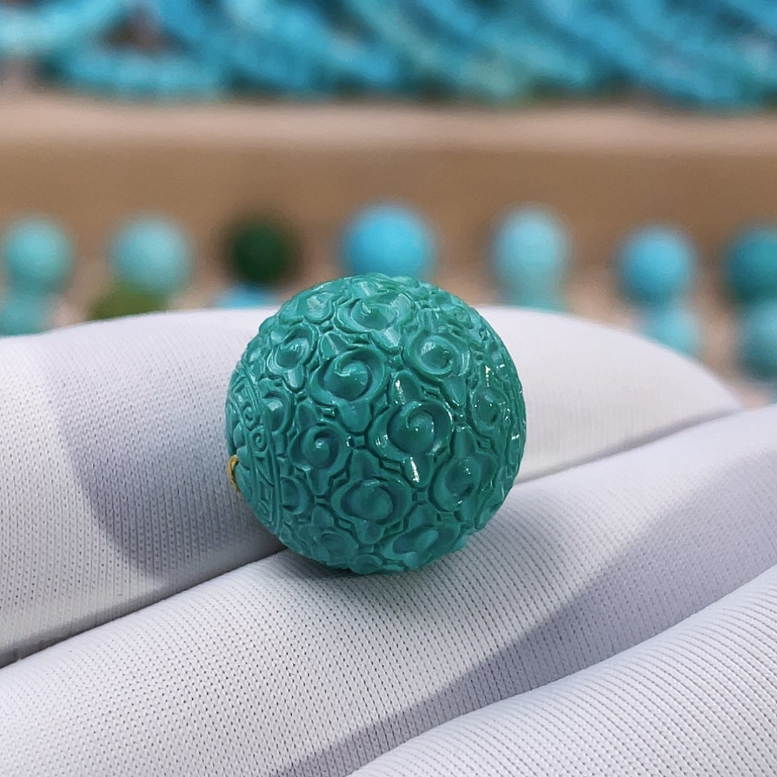 绿松石珠宝奇石未镶嵌