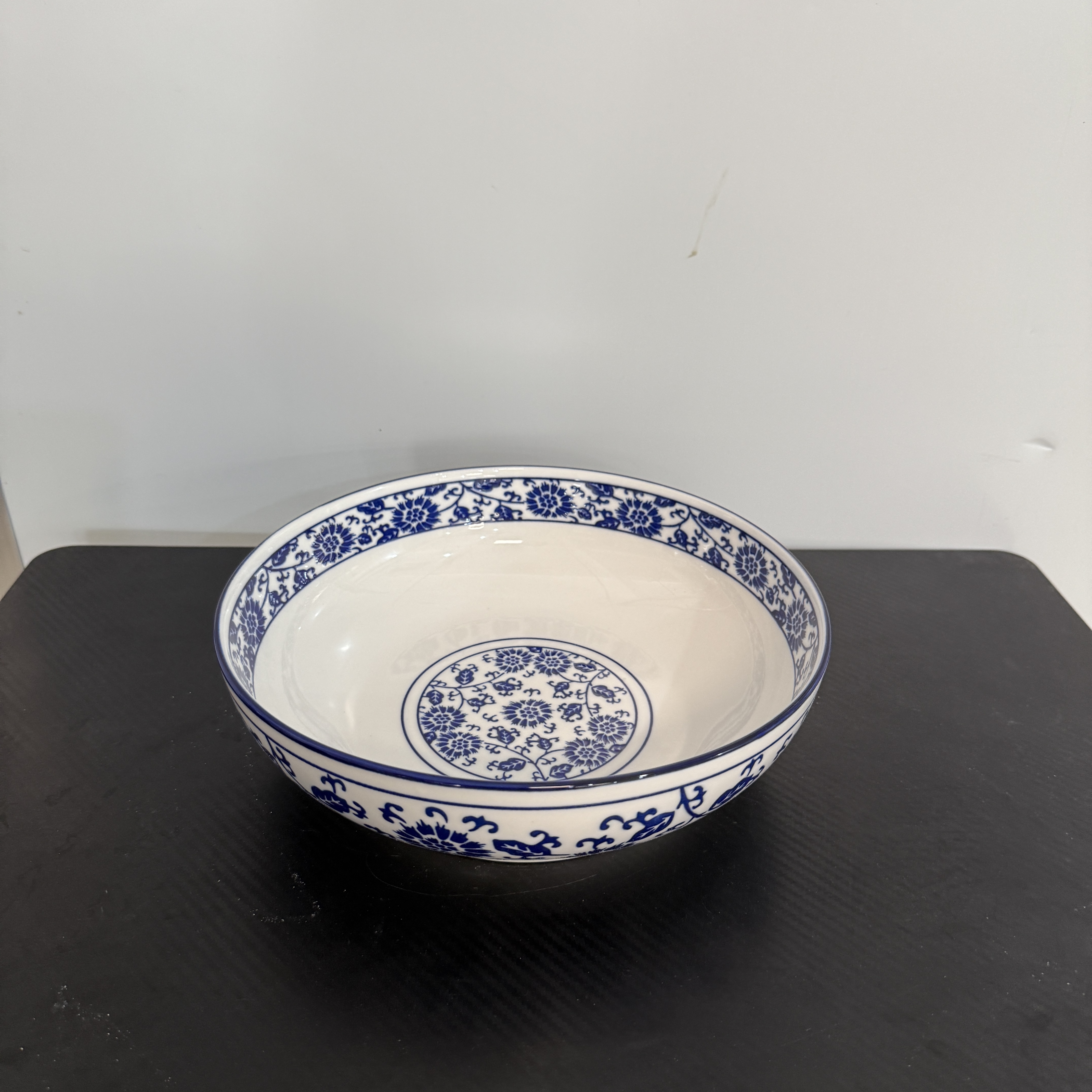 青花瓷碗家用吃面碗加厚防烫陶瓷碗吃饭碗可微波P2