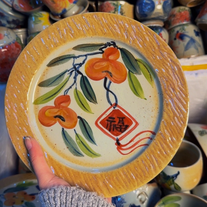 瓷片景德镇陶瓷手工手绘