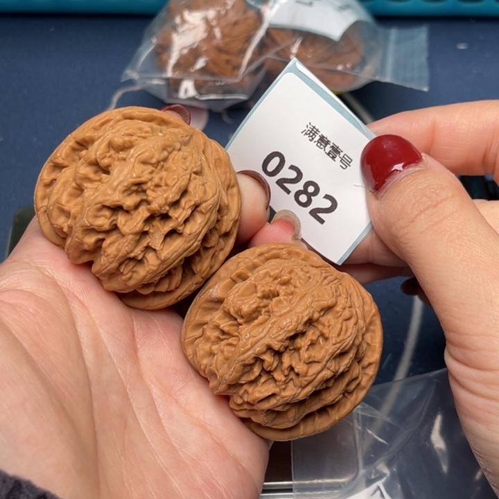 文玩核桃把件7**8粗筋45