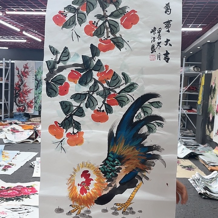 国画无毛和被绒毛或被绒毛