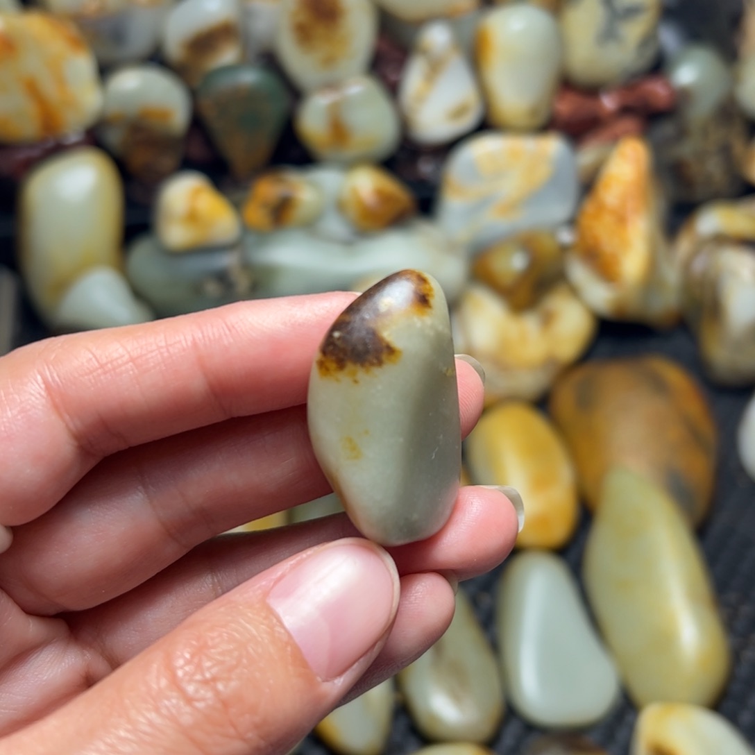 和田玉（青玉）B18未镶嵌