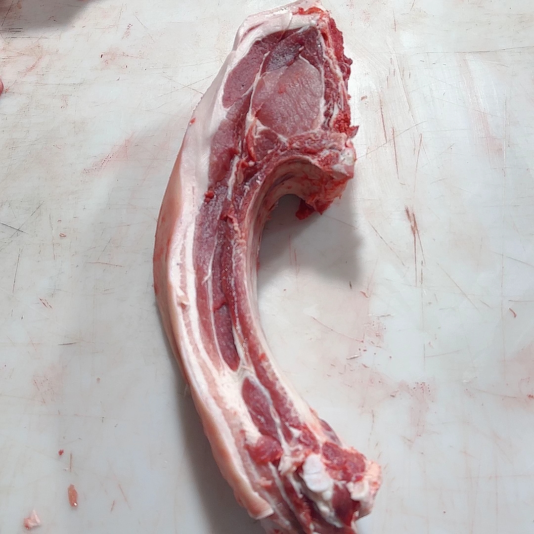 贞香东北粮食猪 带骨腰条3500g（7斤一份）