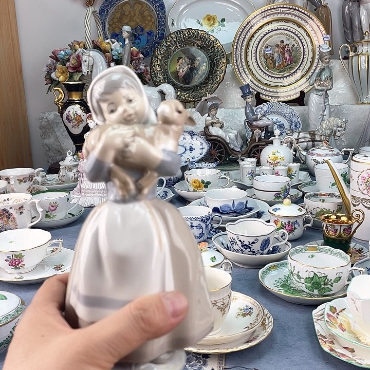 中古瓷器精品摆件