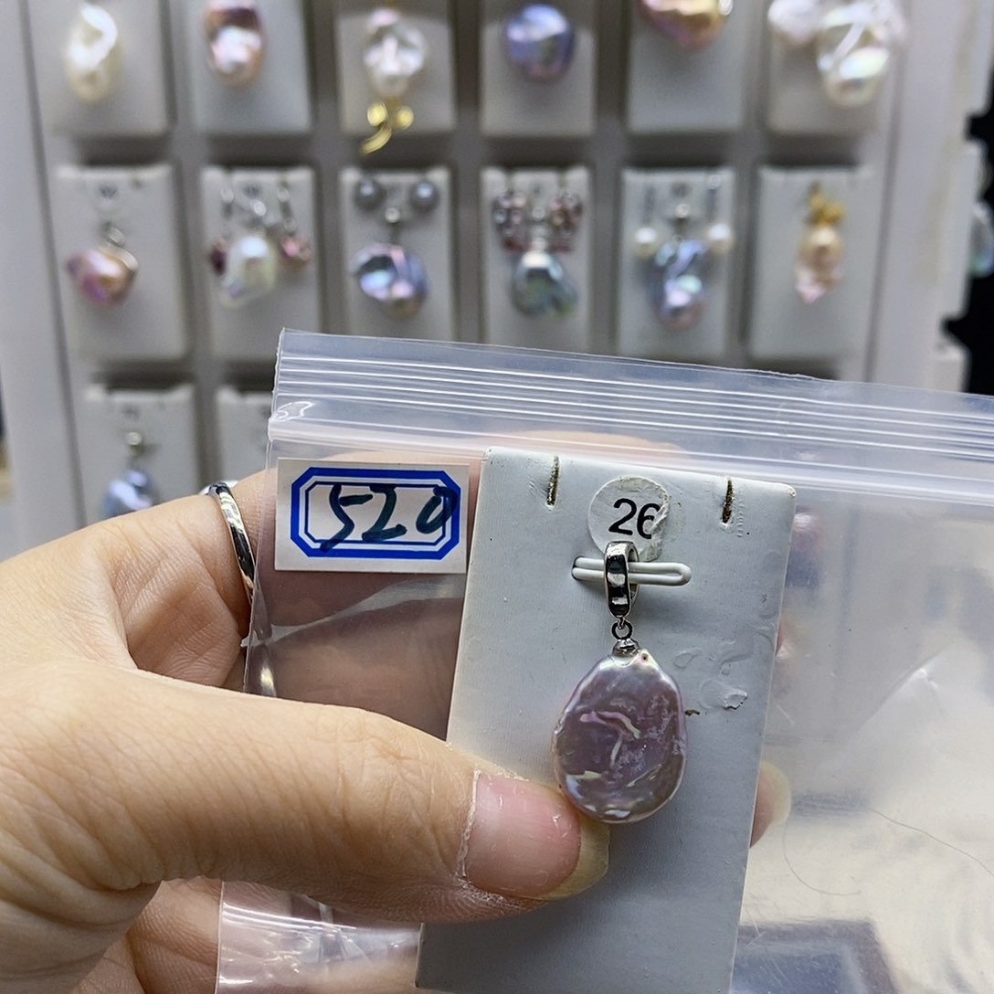 颈饰合金淡水珍珠