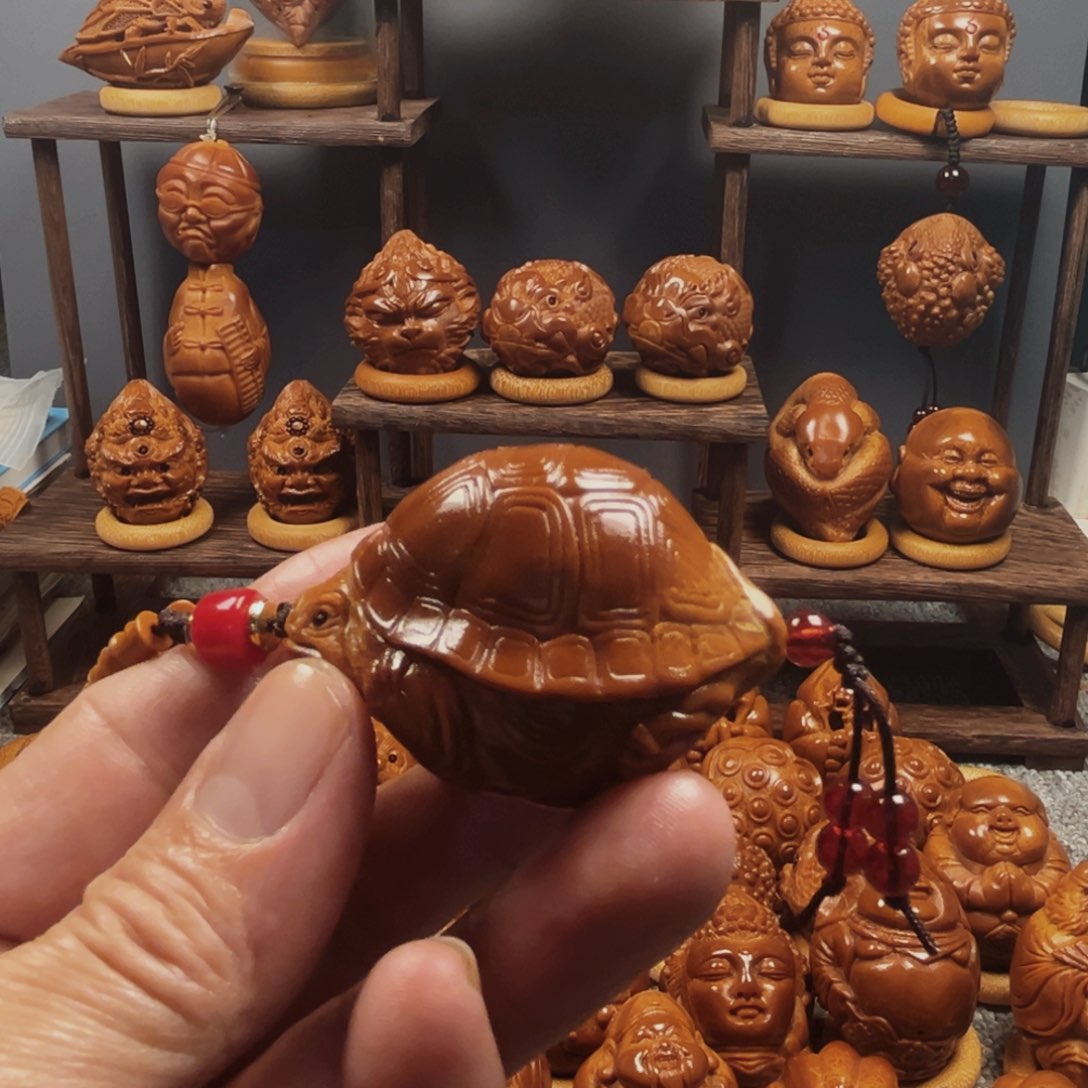 橄榄核手串/手链小*乌龟