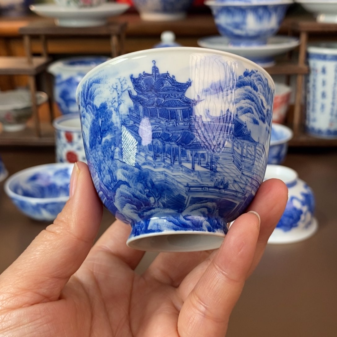 景德镇陶瓷手工手绘
