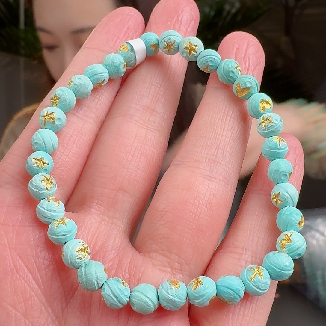 绿松石珠宝奇石未镶嵌