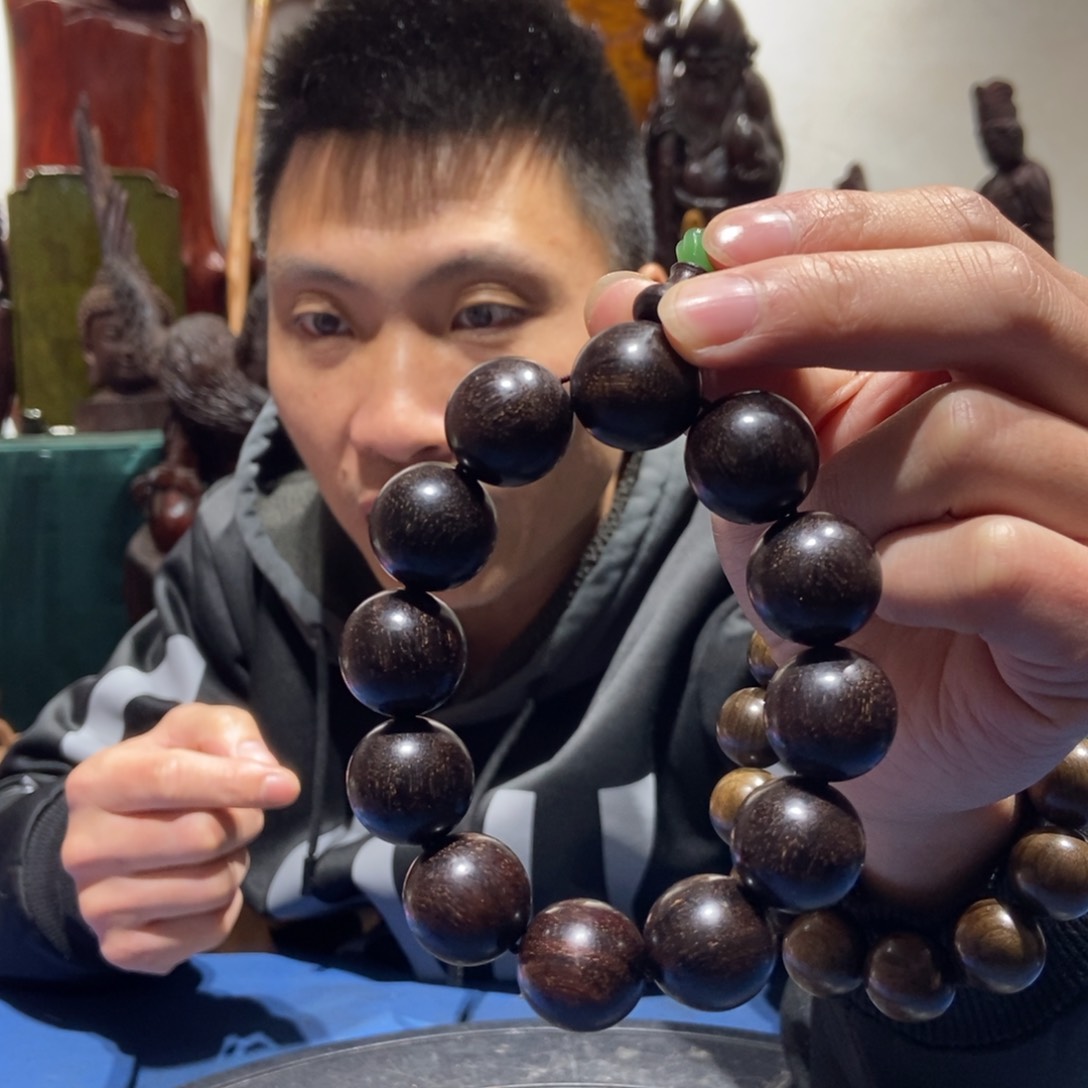 檀香紫檀（小叶紫檀）锋**下金丝楠木