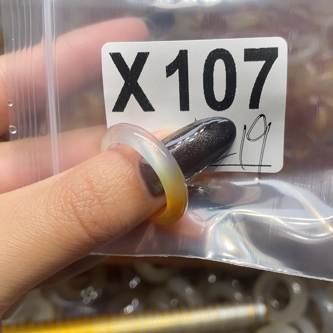 玛瑙/玉髓未镶嵌戒指107