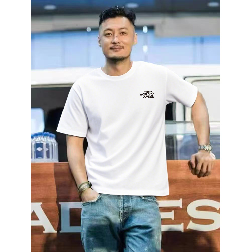 【一折粉丝福利】潮牌男女同款百搭圆领T恤