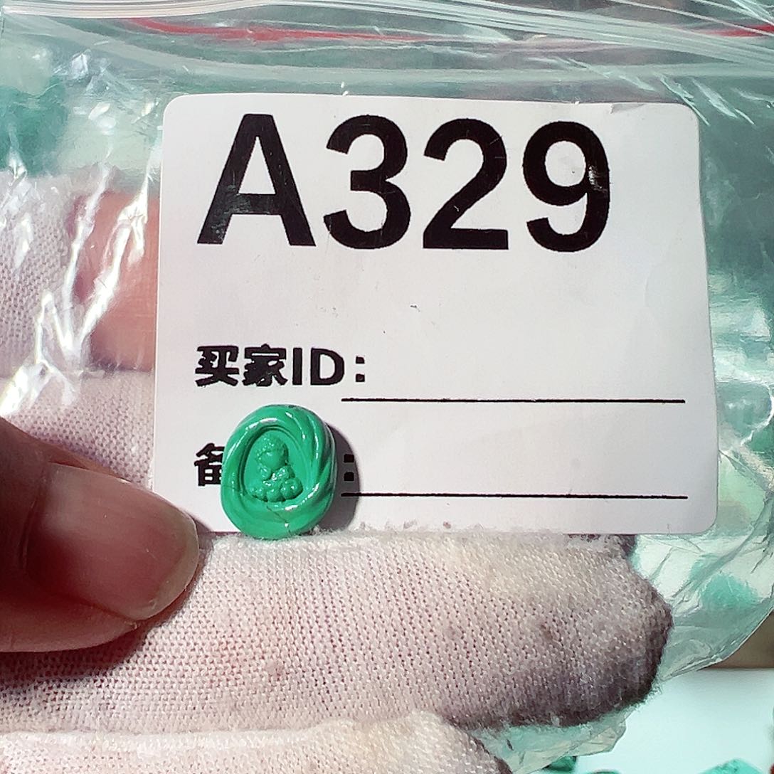 绿松石宝宝佛未镶嵌