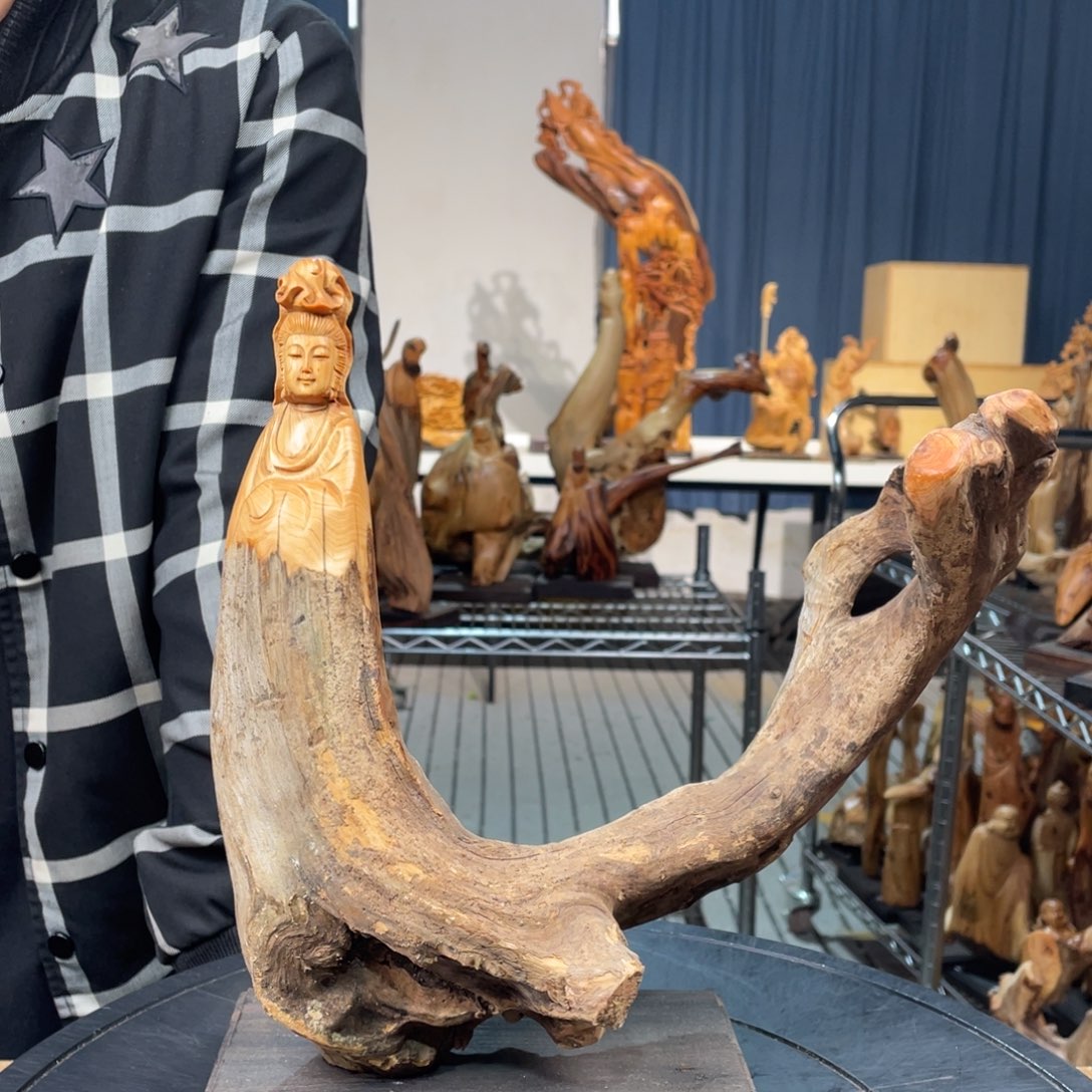 柏木（崖柏）随型摆件