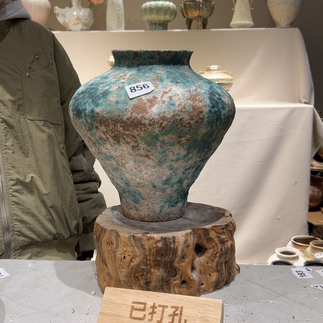 瓷856花瓶摆件花瓶摆件花瓶