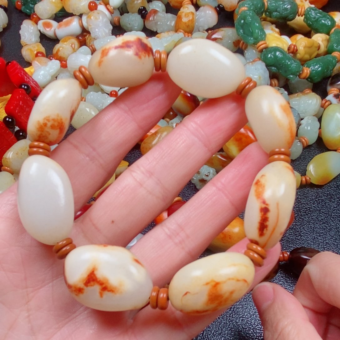 和田玉颈饰未镶嵌用****3