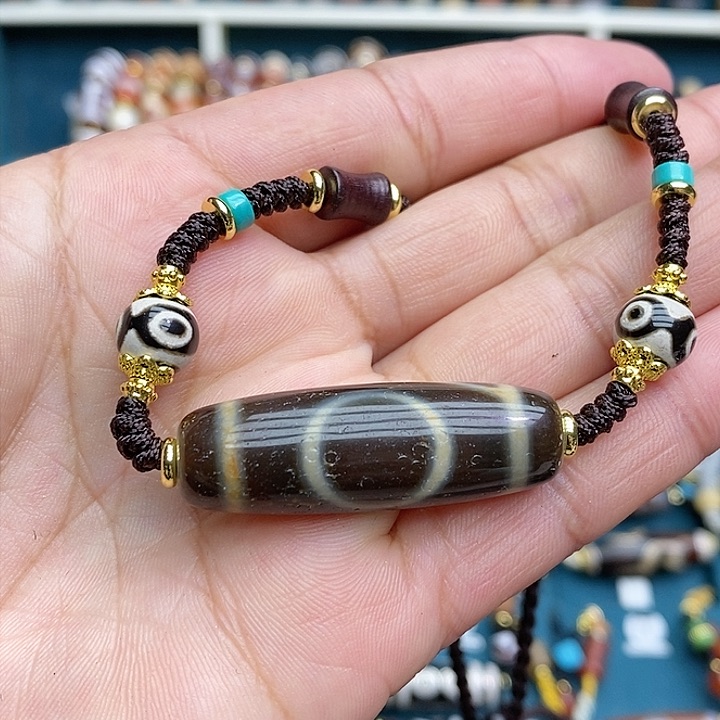 玛瑙/玉髓颈饰合金