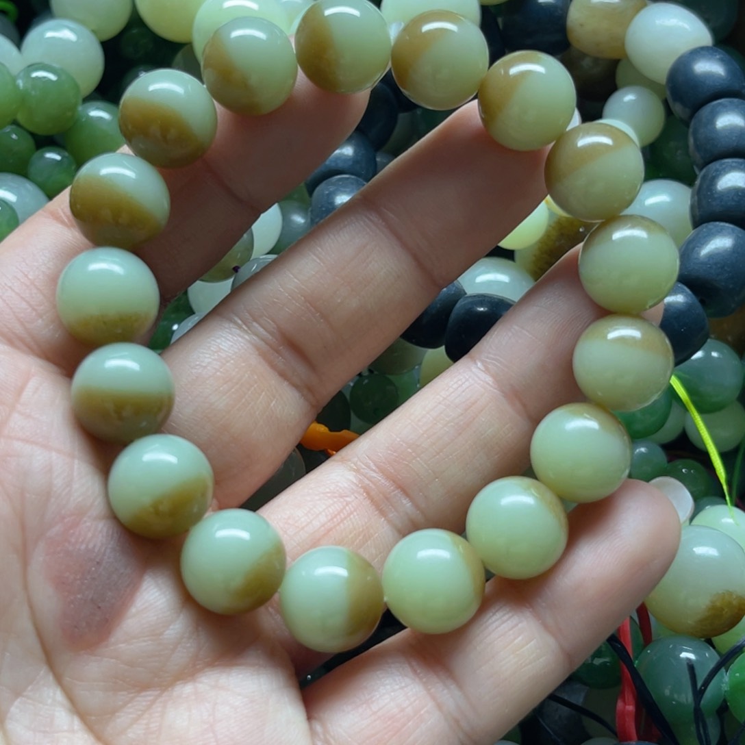 和田玉手链未镶嵌