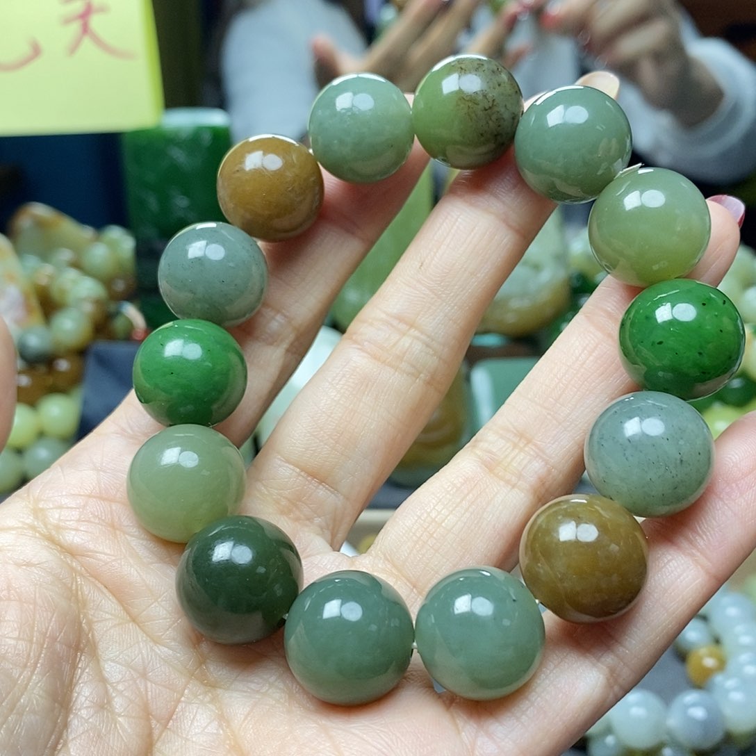 和田玉手链未镶嵌