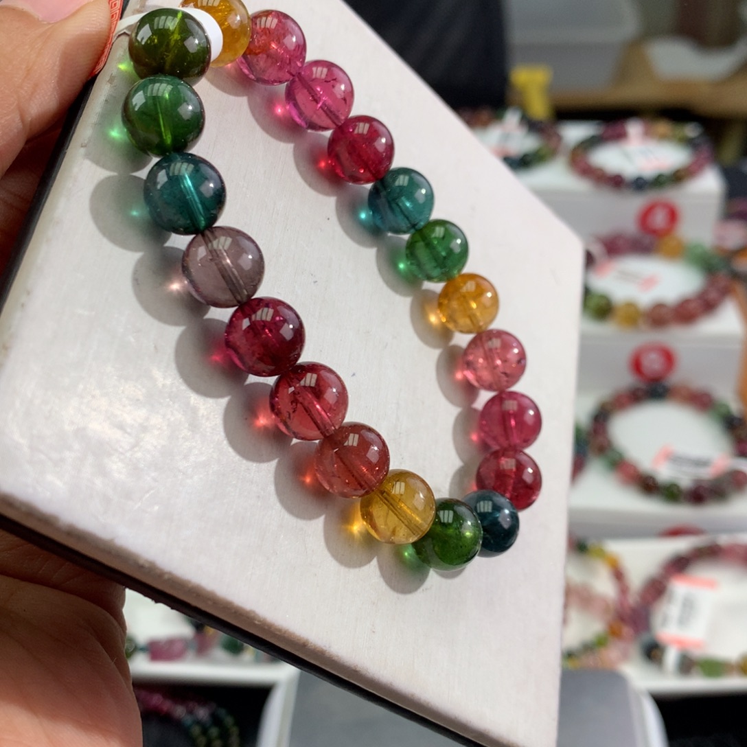 碧玺未镶嵌手链    9.8m