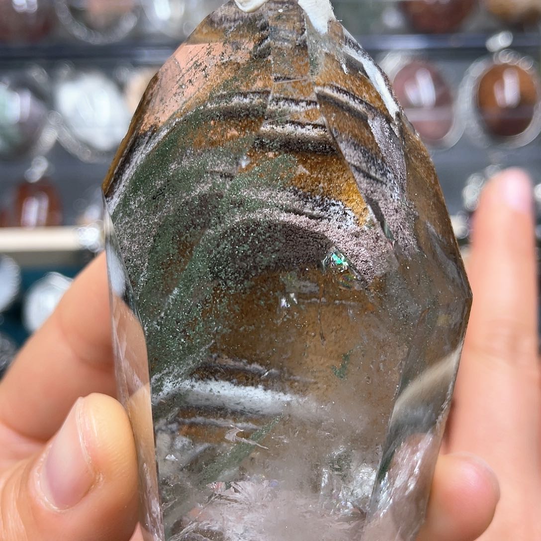 【闪购商品】水晶珠宝半成品未镶嵌摆件