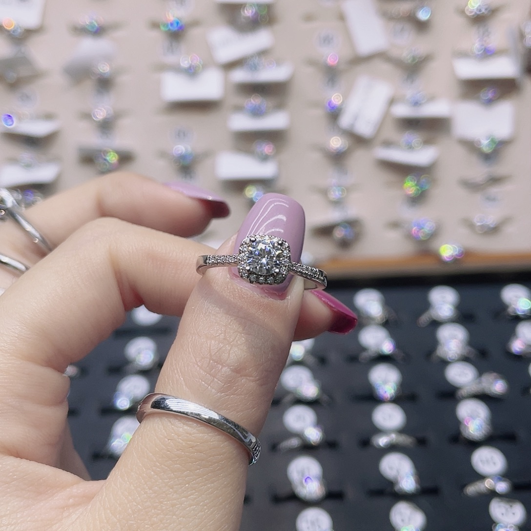 莫桑石非金属圈11。 小方糖50 