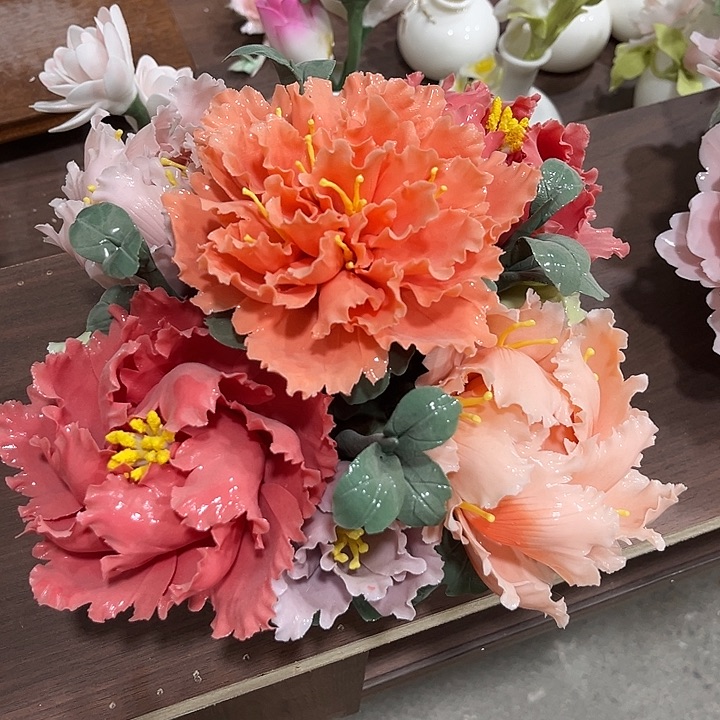 瓷片陶瓷工艺品摆件