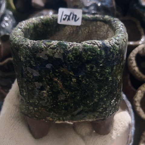 红陶粗陶花盆手工